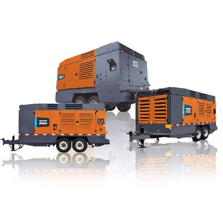 Atlas Copco velký vysokotlaký dieselový šroubový vzduchový kompresor na prodej xrvs1100 xats1200 xavs1000 v900 xrhs888 xrs 1230-30 xrvs1350 xrhs1500