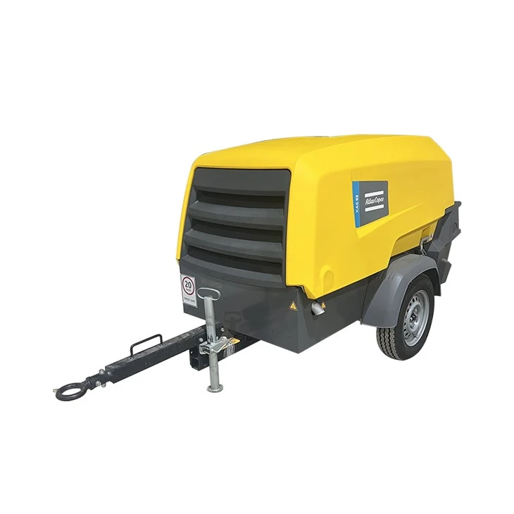 Malý přenosný dieselový vzduchový kompresor Atlas Copco XAS88